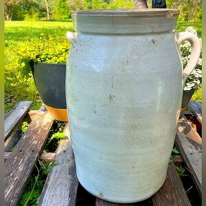 Cream Ceramic Art Vessel with Rustic Texture